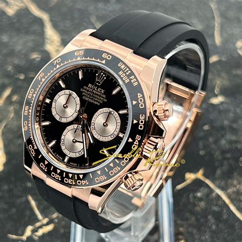 rolex nero e oro rosa|Orologio Rolex Cosmograph Daytona in oro Everose 18 ct.